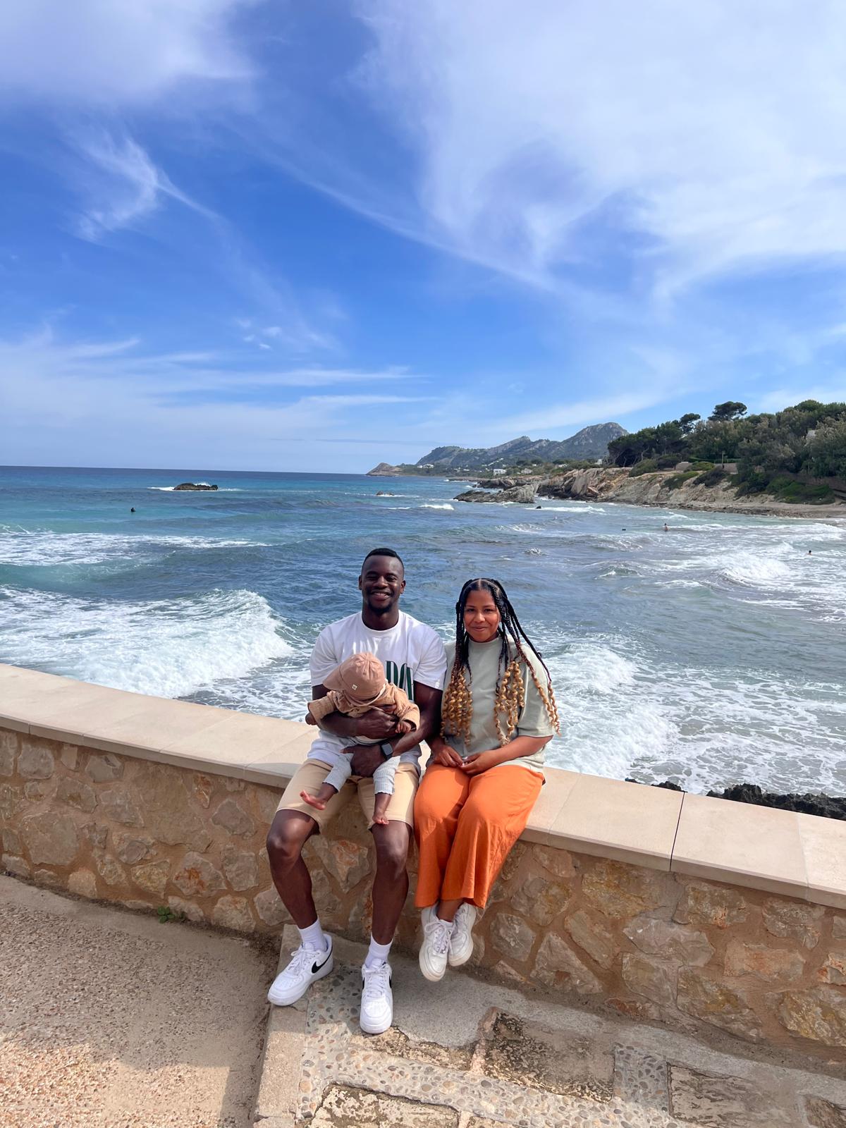 Mallik Godjé Issa mit seiner Frau